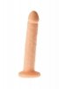Realistyczne proste dildo na przyssawce 13 cm